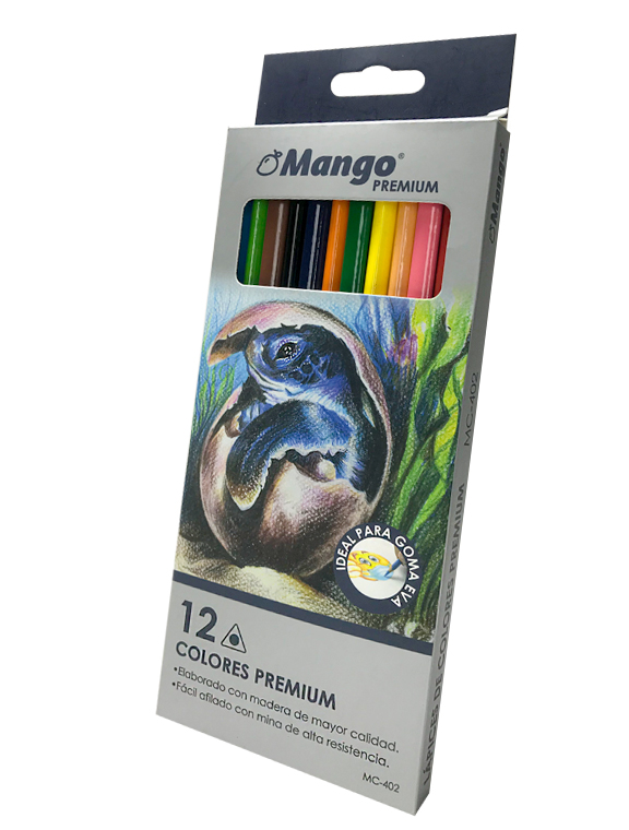 12 Colores JUMBO MANGO MC408