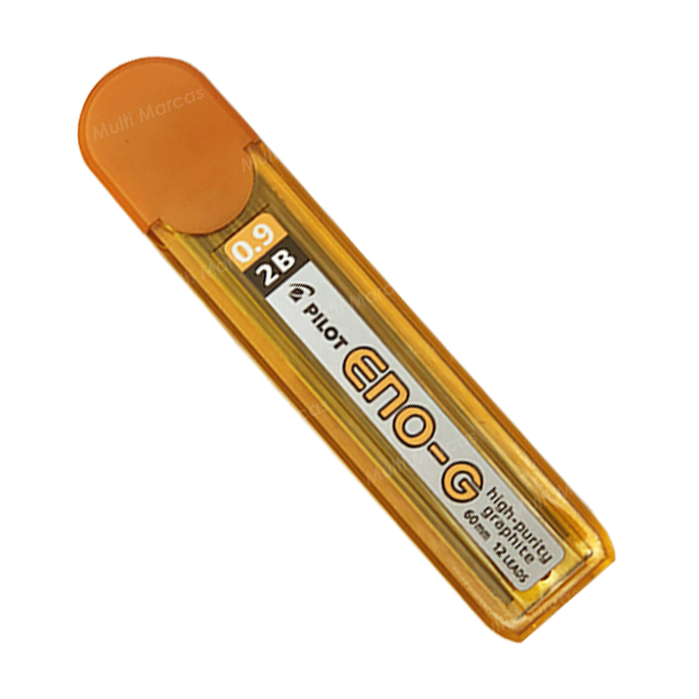 Minas de Colores para Portaminas 0.7 mm Color ENO – Color Naranja - PLCR-7-O - PILOT