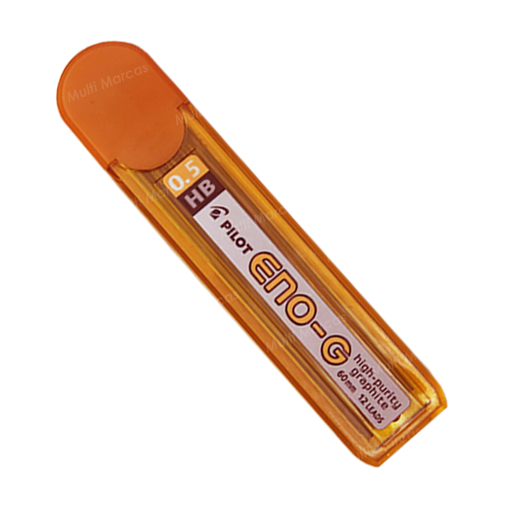 Minas de Colores para Portaminas 0.7 mm Color ENO – Color Naranja - PLCR-7-O - PILOT