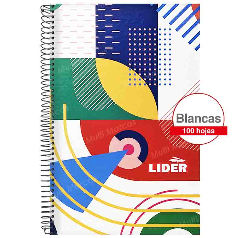 Cuaderno ABC Espiral Tamaño Carta Cuadrícula Intermedia 4mm.