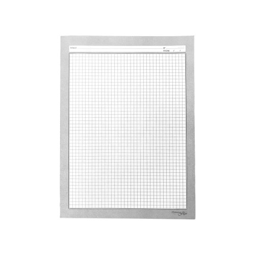 Paquete de 1000 Hojas de Cuadernillo Cuadícula 0.5 mm. (Normal) con Diseño Tamaño Carta