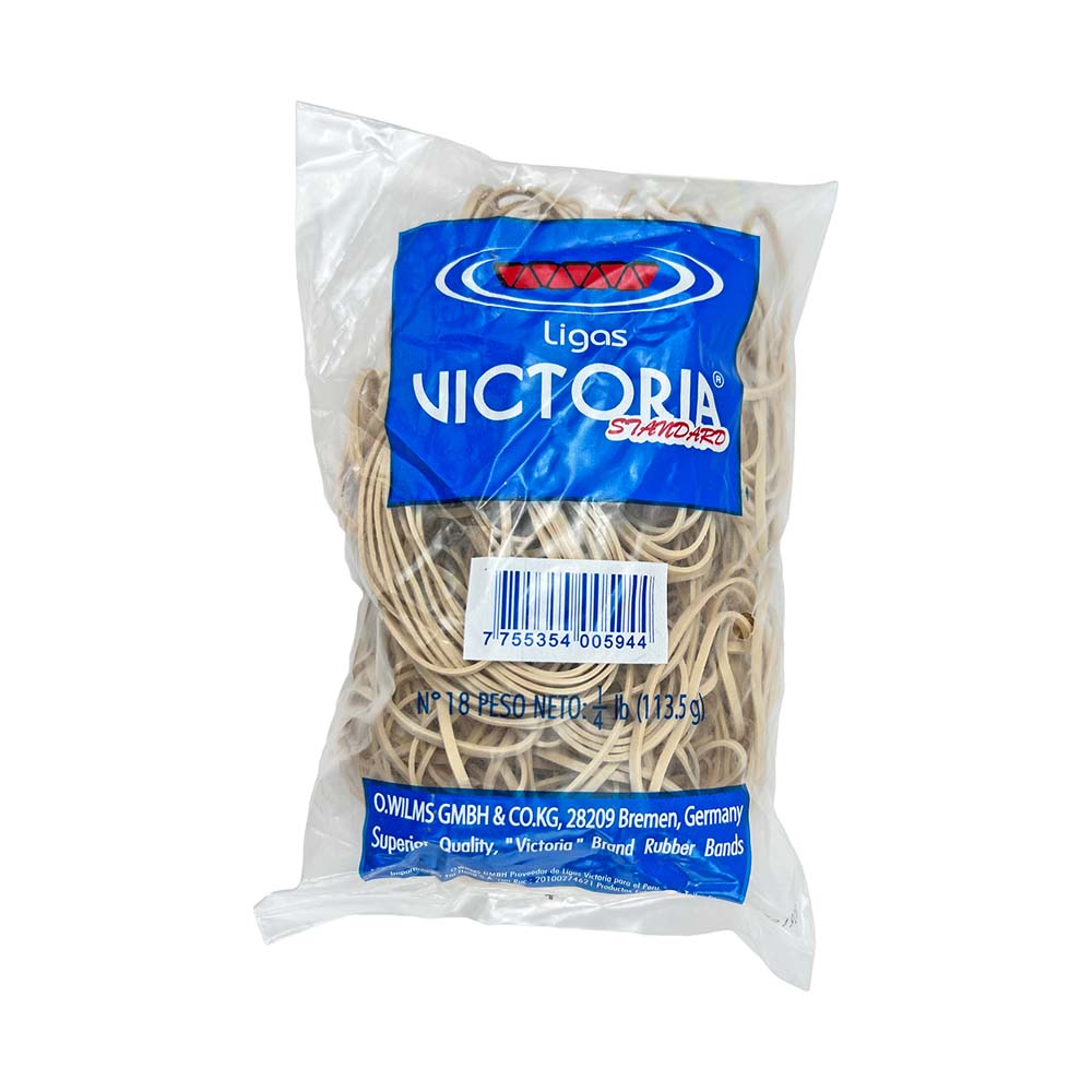 Ligas VICTORIA Nª 18 Peso Neto 1/4 lb (113.5g)