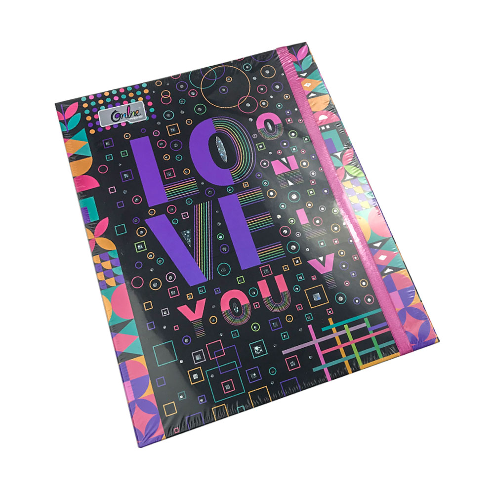 Cuaderno Espiral anillos gruesos Tamaño A4 de 180 Hojas ONLINE