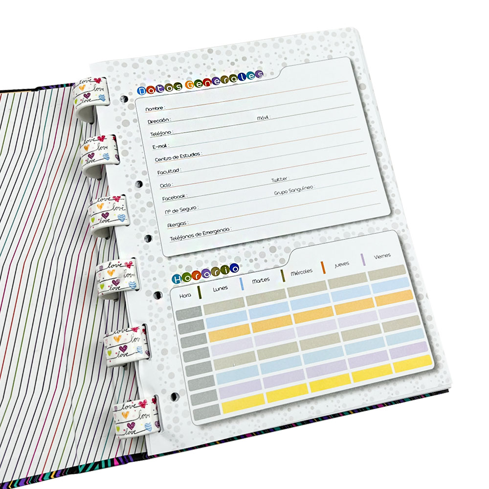Cuaderno Espiral anillos gruesos Tamaño A4 de 180 Hojas ONLINE