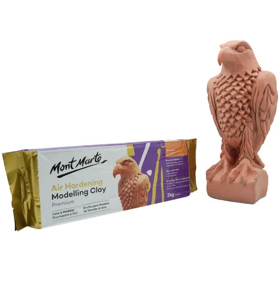 Arcilla para Modelar de Secado al Aire Premium – Terracota – 2 kg Mont  Marte MMSP0008