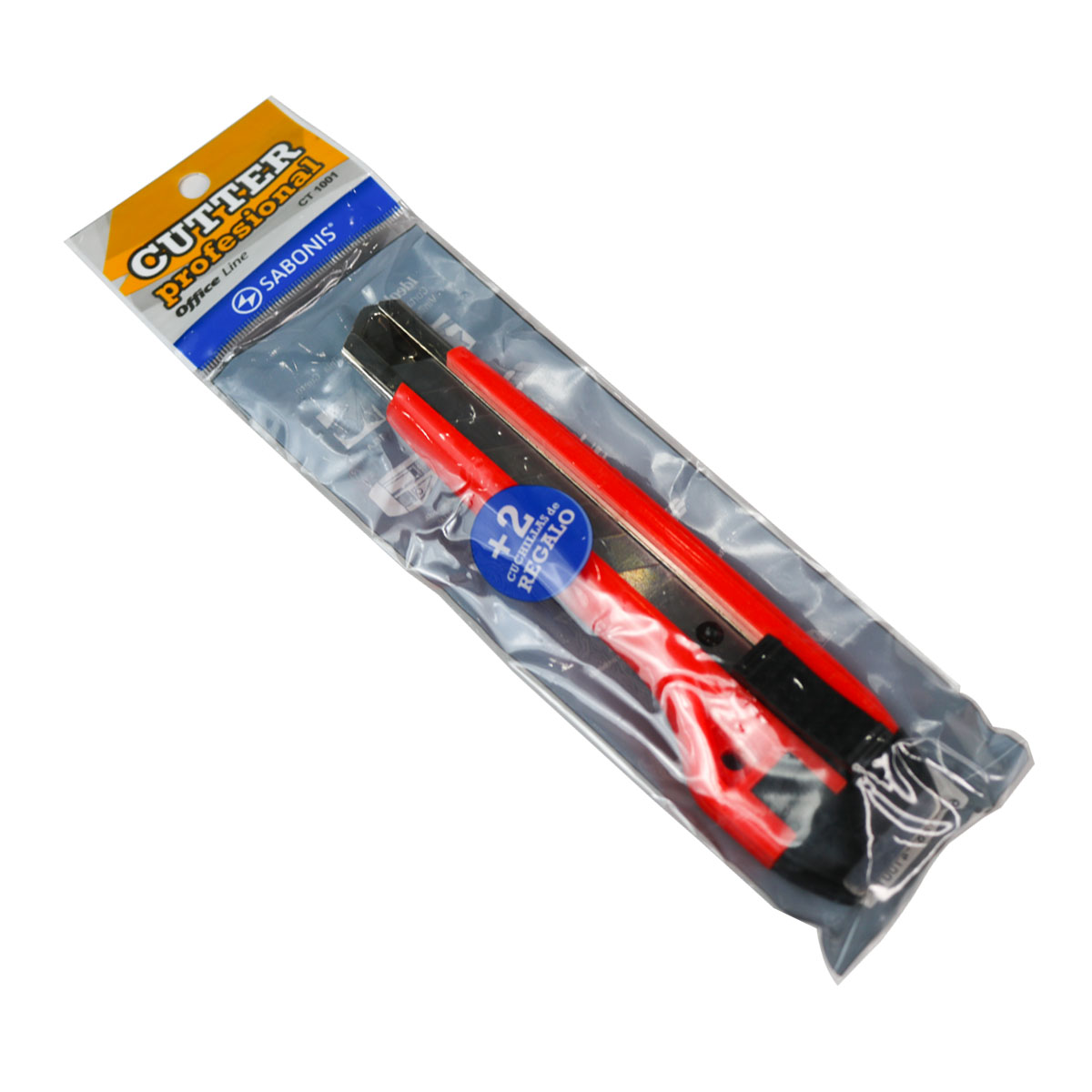 Estilete profesional grande +2 cuchillas gratis  CT1001 SABONIS