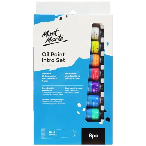 Pintura al Oleo 100 ml Profesional Series Negro Mars MONT MARTE MPO0047