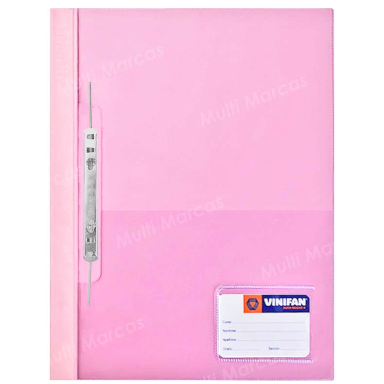 Folder Oficio Vinifan con Gusano Con Tapa Transparente