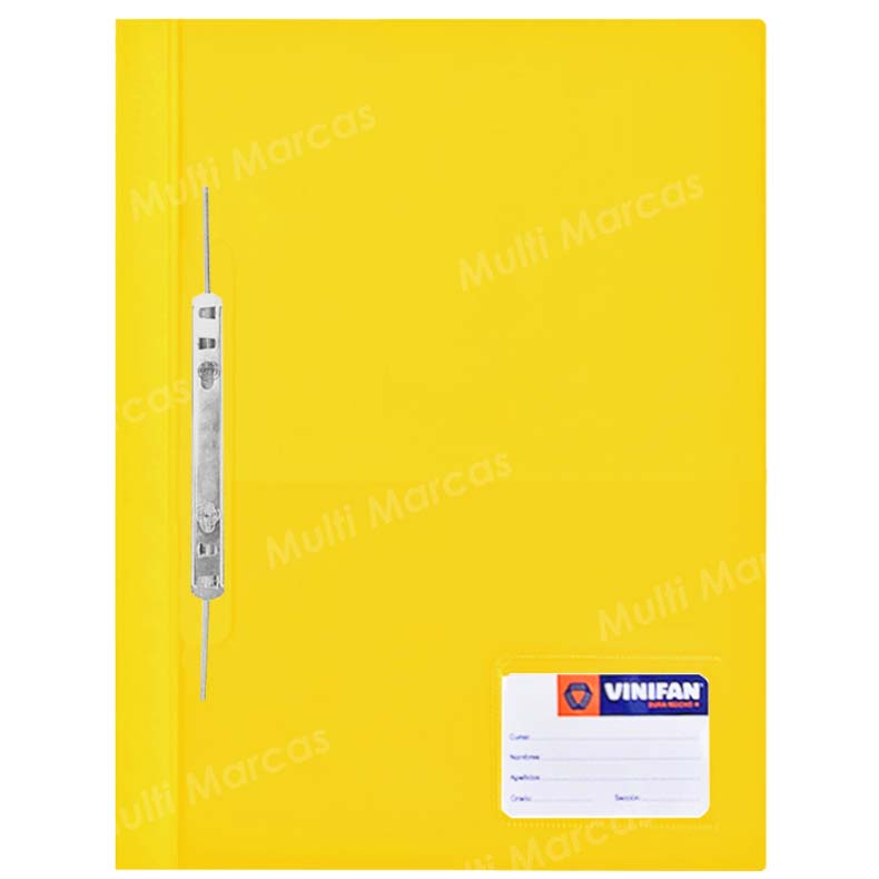 Folder Oficio Vinifan con Gusano Con Tapa Transparente