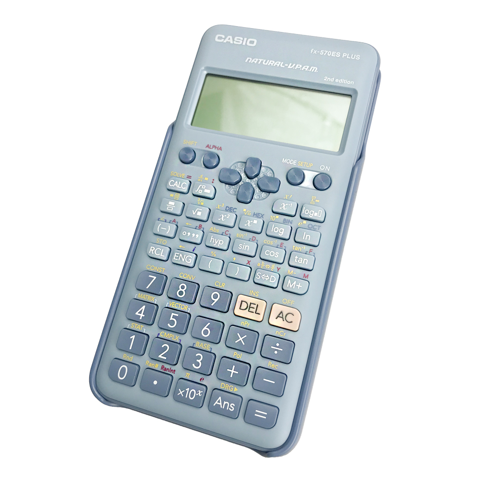 Calculadora Científica fx-570ES PLUS - Segunda Edición Color Azul CASIO