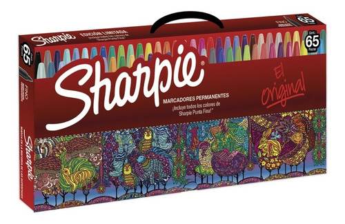 ROTULADOR SHARPIE PERMANENTE PUNTA FINA CAJA DE 28 UNIDADES