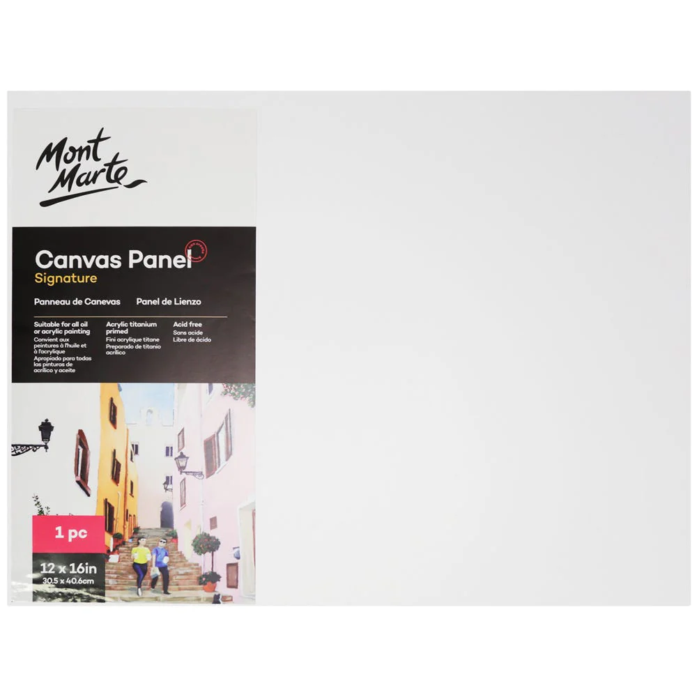 Panel de lona Redondo (Lienzo) Signature 1pc 40cm (15.7in) Mont Marte CMPR0040