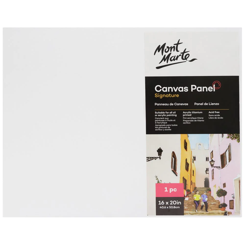 Panel de lona Redondo (Lienzo) Signature 1pc 40cm (15.7in) Mont Marte CMPR0040