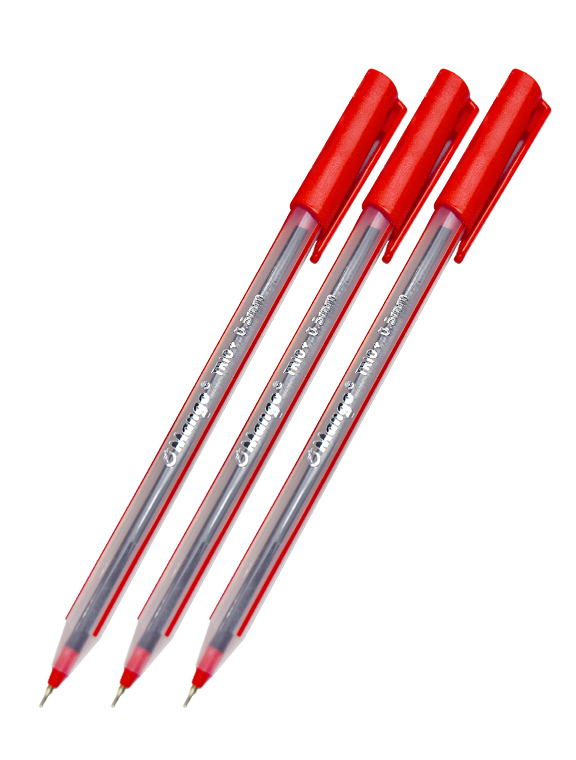  BIC - Bolígrafos Cristal Original de punta fina (0.8 mm) -  Colores surtidos, bolsa de 10 : Productos de Oficina