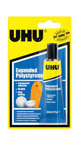 UHU Expanded Polystyrene 33ml BL HHR