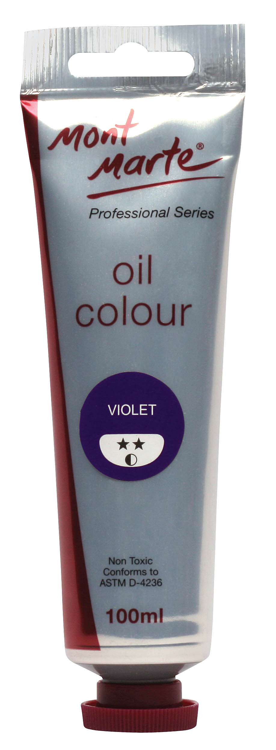 Pintura al Oleo 100 ml Profesional Series Violeta MONT MARTE MPO0019