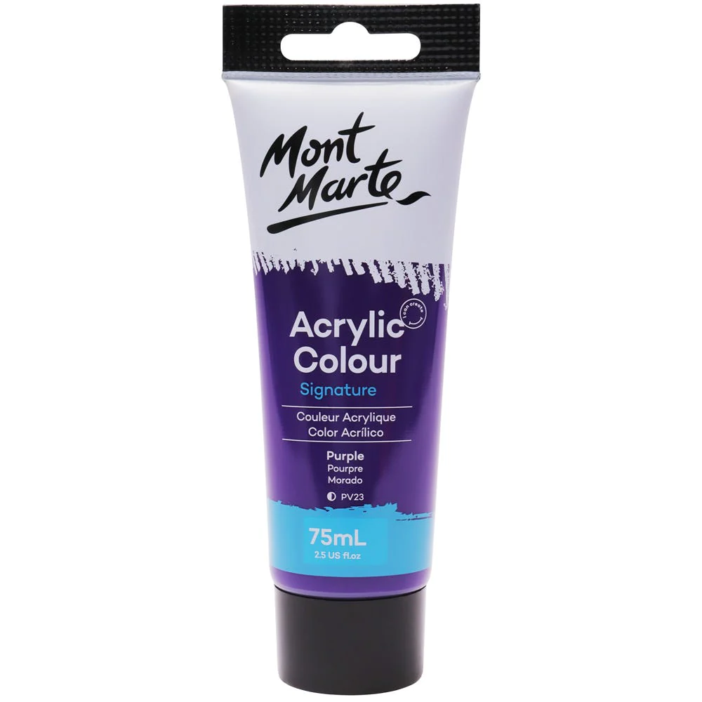 Acrilico Signature 75 ml Morado MONT MARTE MSCH7516