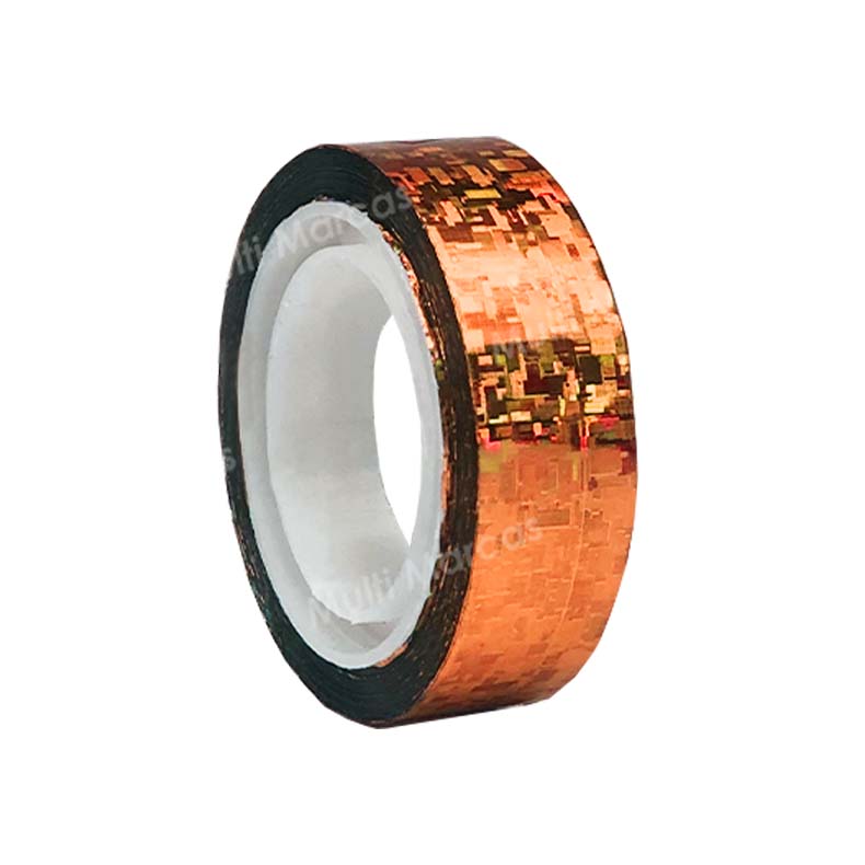 Cinta Holográfica de 12 Metros x 12 mm. (Colores Surtidos) - CL-112L - Five Stick