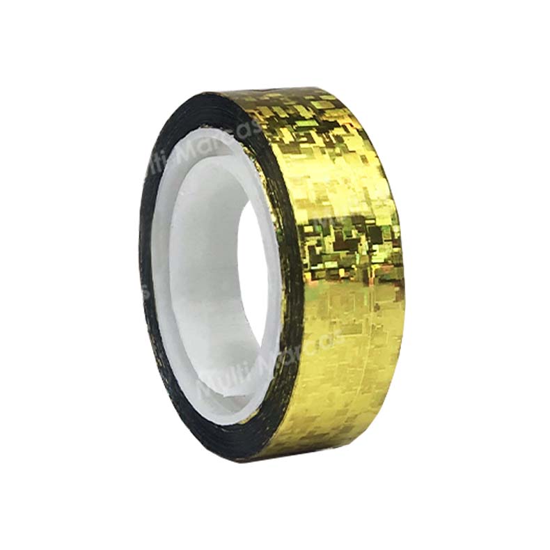 Cinta Holográfica de 12 Metros x 12 mm. (Colores Surtidos) - CL-112L - Five Stick