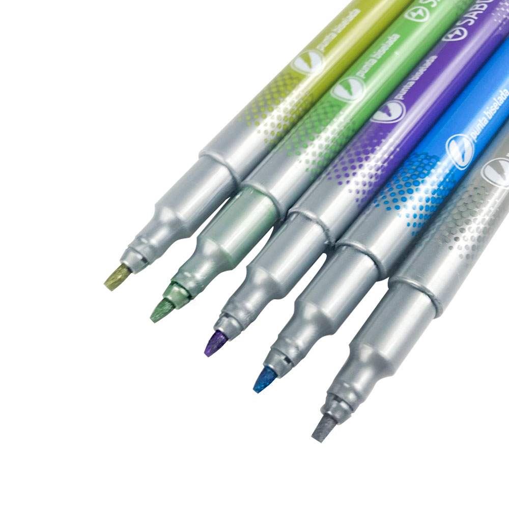 Set de 5 Marcadores Metalizados M400S SABONIS