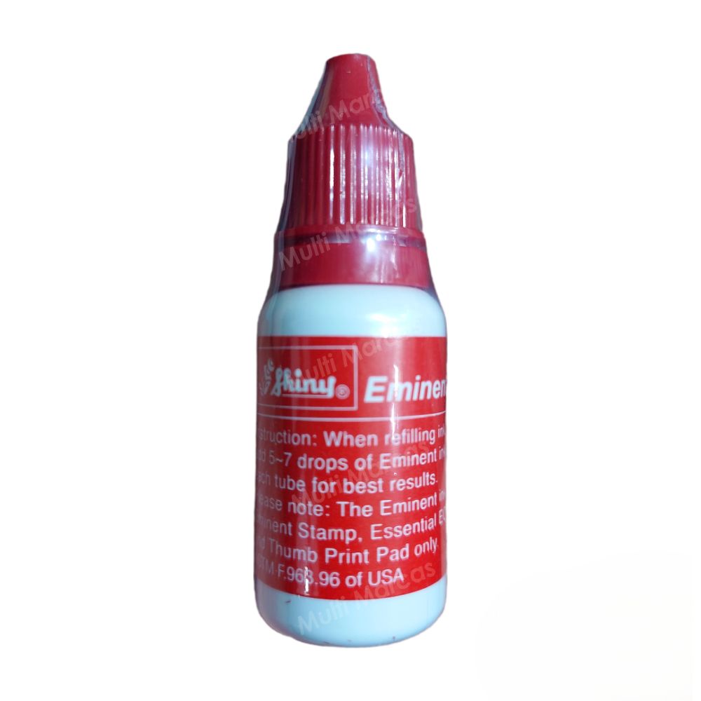 Tinta al Aceite Para Foliador Eminent de 15 ml. Color Rojo E-161-2 - Shiny