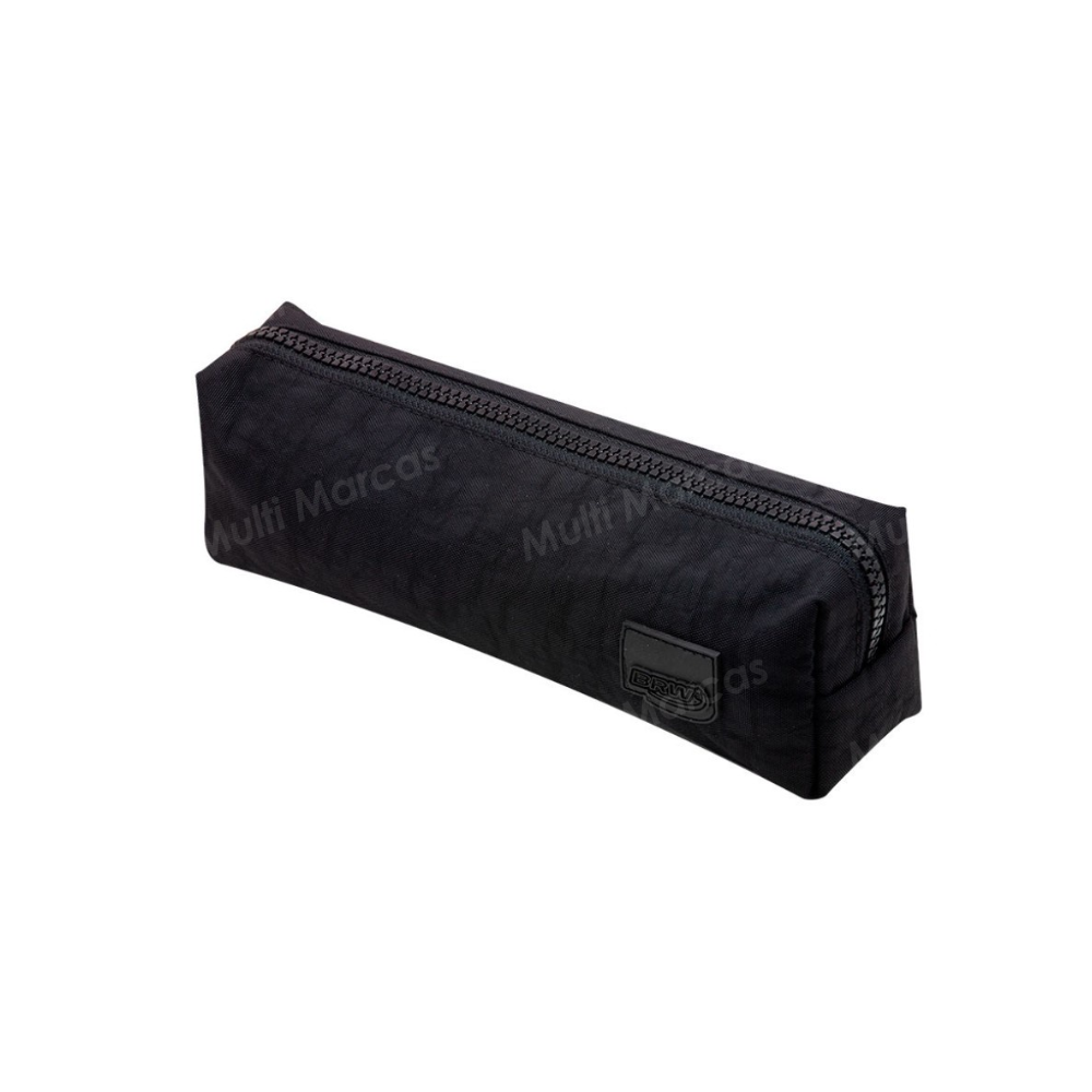 Estuche BRW Negro Liso Grande - ET0511