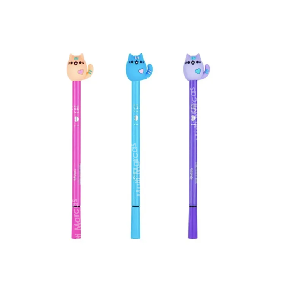 Boligrafo Micropunta Fina BRW Gato Pusheen 04mm - FI3003