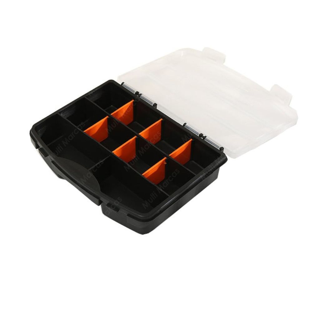 Caja Porta Accesorios 19x15 cm. de 10 Compartimentos