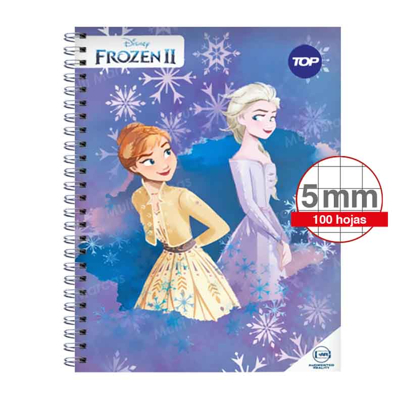 Cuaderno Anillado Carta TOP MIX2 100 Cuadricula Corriente
