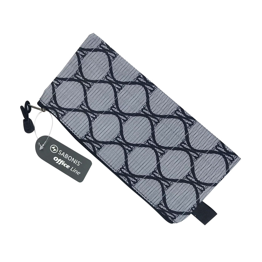 ESTUCHERA PORTALÁPICES - SSDB-6 - Negro - SABONIS