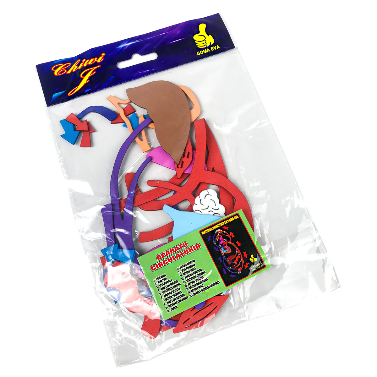Figuras de Goma Eva (Grandes)