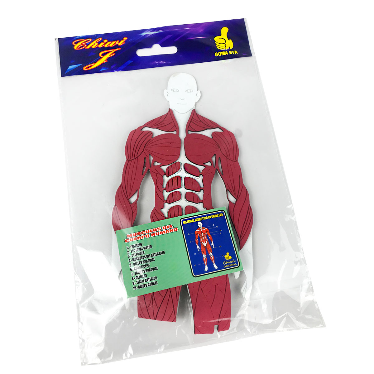 Figuras de Goma Eva (Grandes)