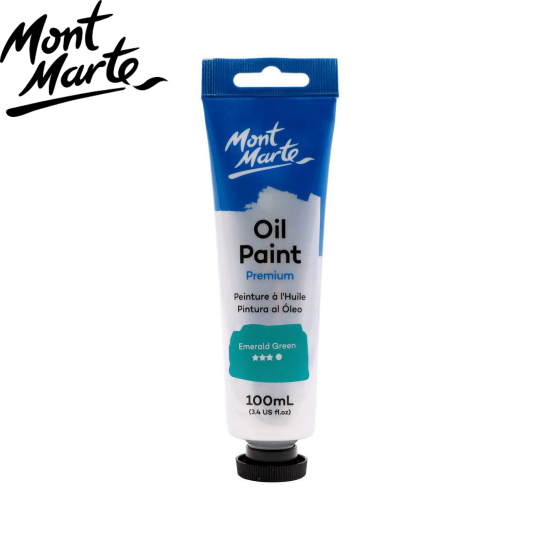 Pintura al Oleo 100 ml Profesional Series Negro Mars MONT MARTE MPO0047