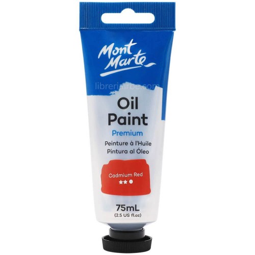 Pintura al Oleo 100 ml Profesional Series Negro Mars MONT MARTE MPO0047