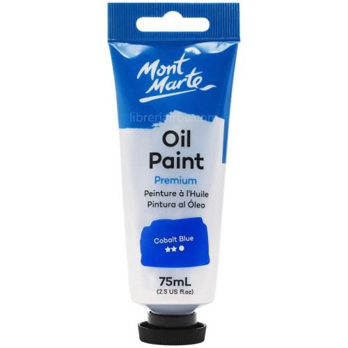 Pintura al Oleo 100 ml Profesional Series Negro Mars MONT MARTE MPO0047